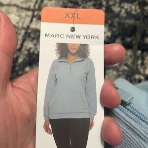 Marc New York ladies 1/4 zip pullover